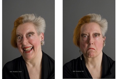 Martha Wilson. Red Cruella