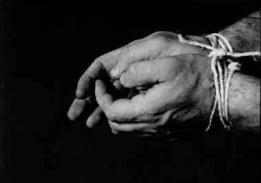 Richard-Serra-Hands-tied-SFMOMA