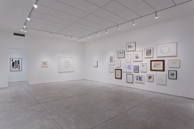 Installation view of Paper Space