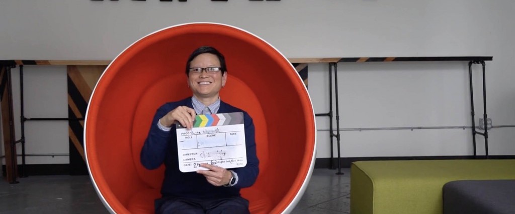 Tina Takemoto at the Center for Asian American Media