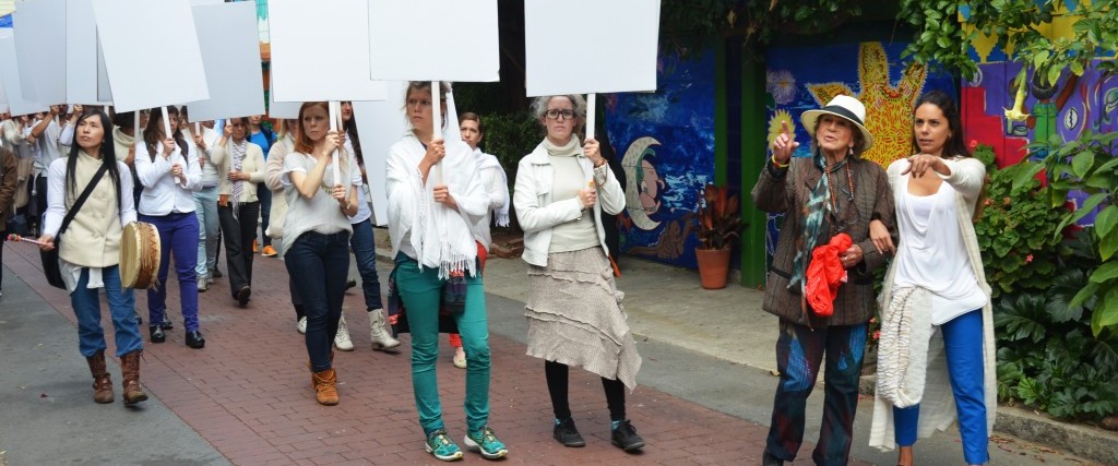 What Matters to Us?: A Reenactment of Anna Halprin’s Blank Placard Dance