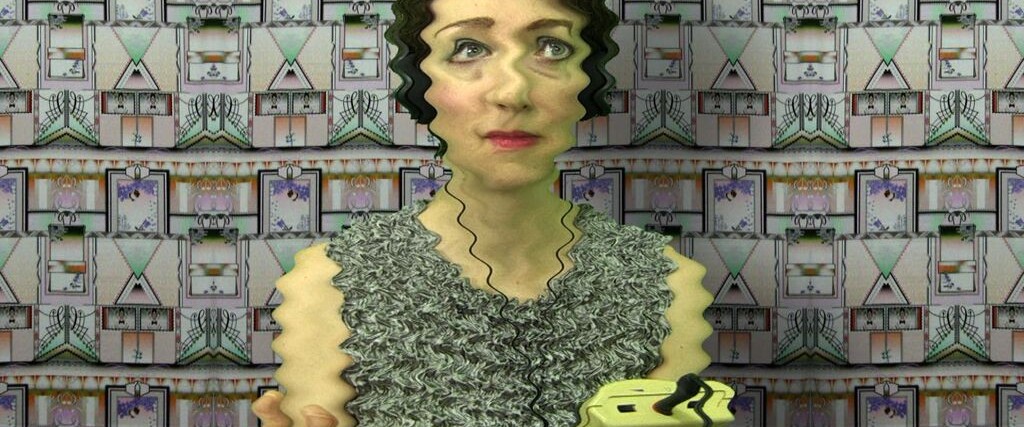 Picture Puzzle Pattern Door